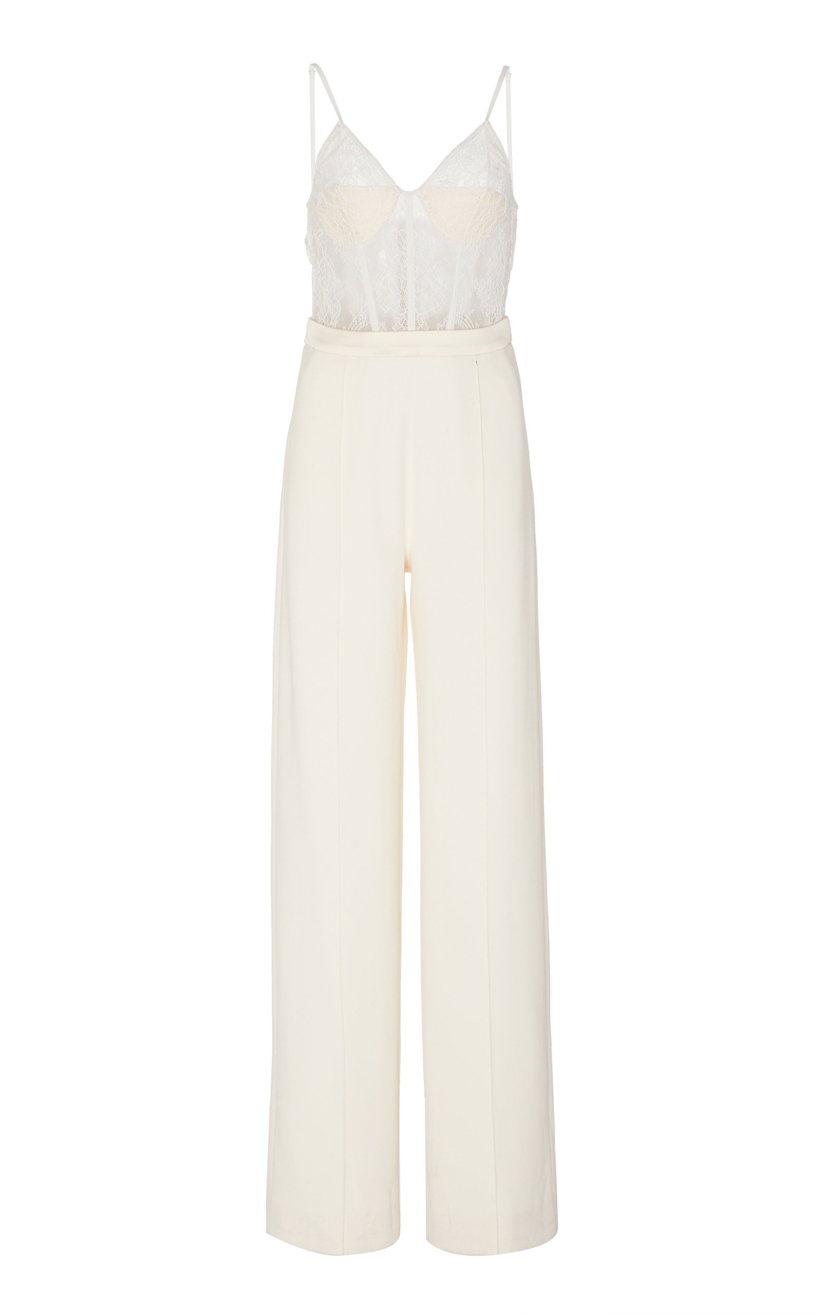classy white jumpsuits for weddings