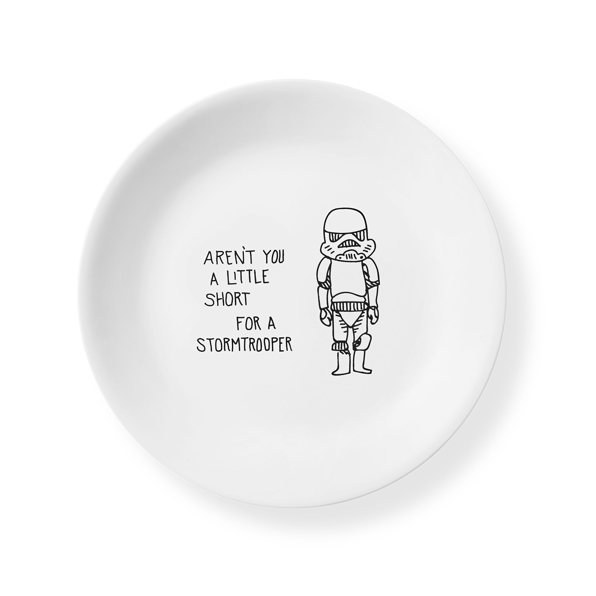 Star Wars Stormtrooper Salad Plate