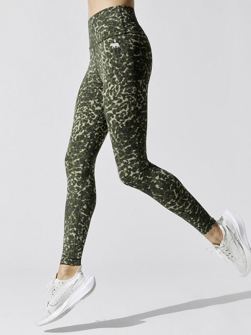 Running bare hotsell leopard tights