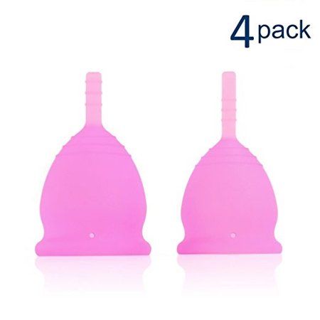 eXuby Menstrual Cup, 2 Small 2 Large, 4 Ct
