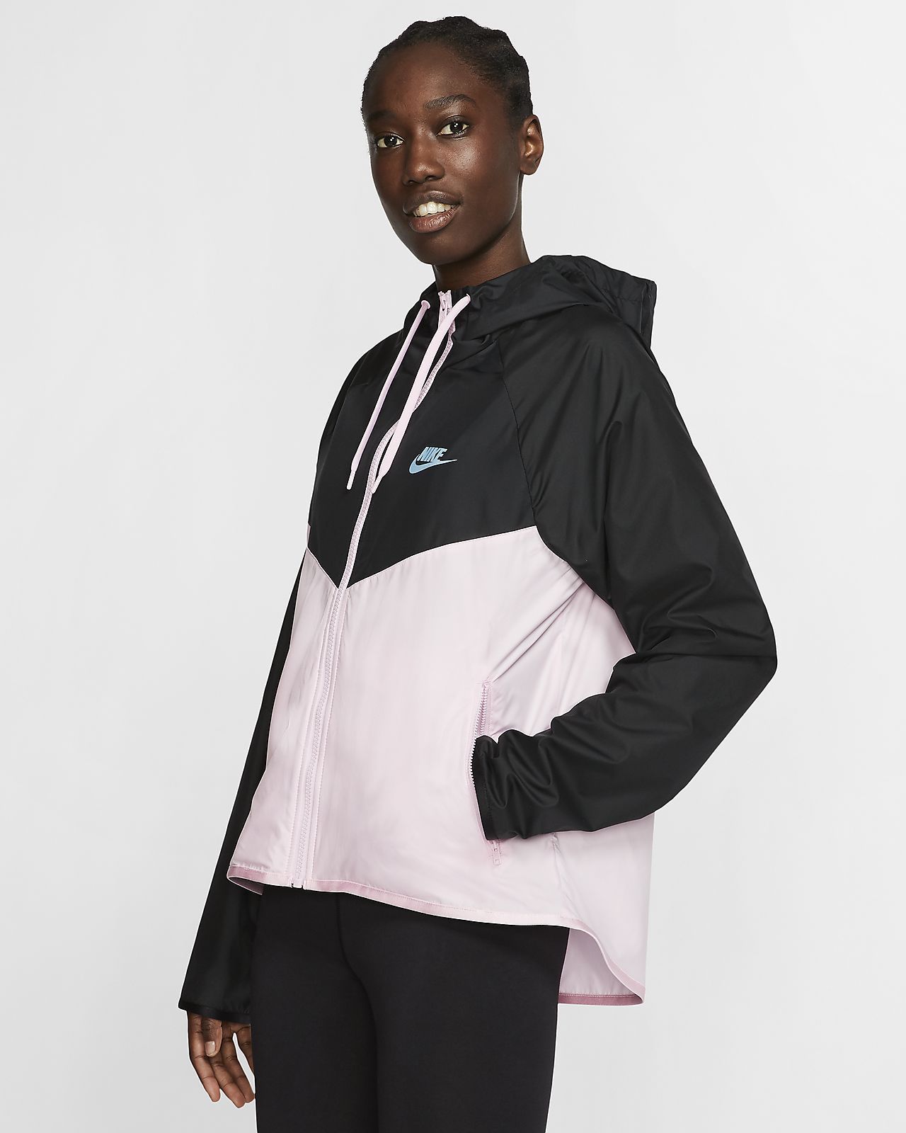 nike ladies windbreaker jacket