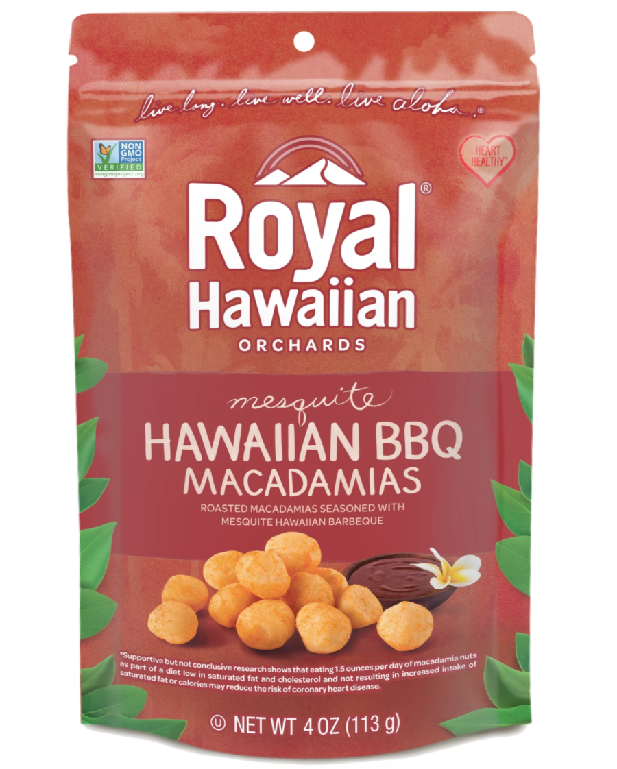 Hawaiian BBQ Macadamia Nuts