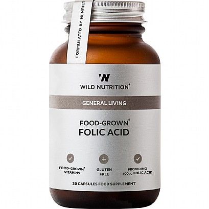 Wild Nutrition Food-Grown Folic Acid (30 caps)