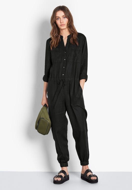 linen boiler suit womens