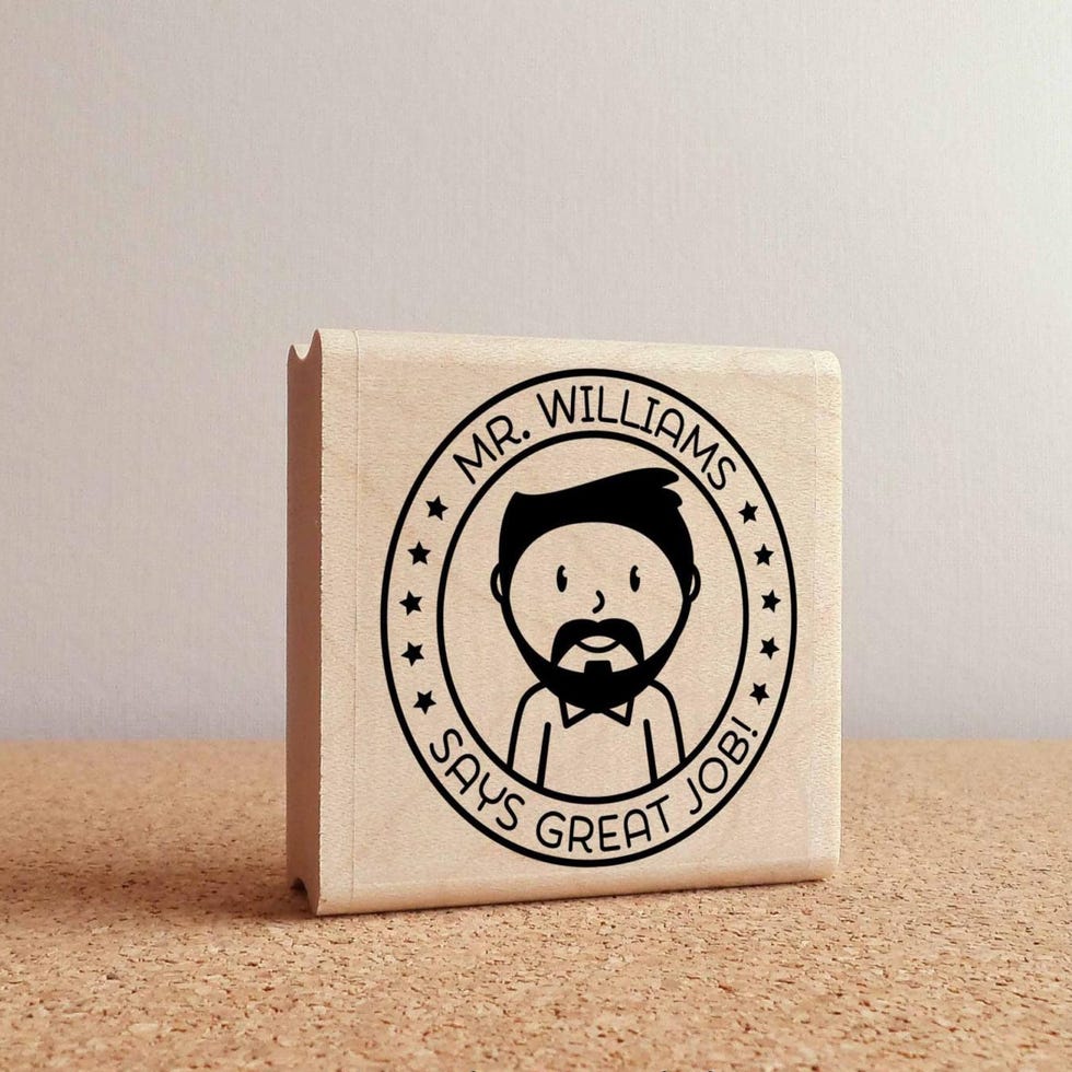 Personalized Teacher Stamp