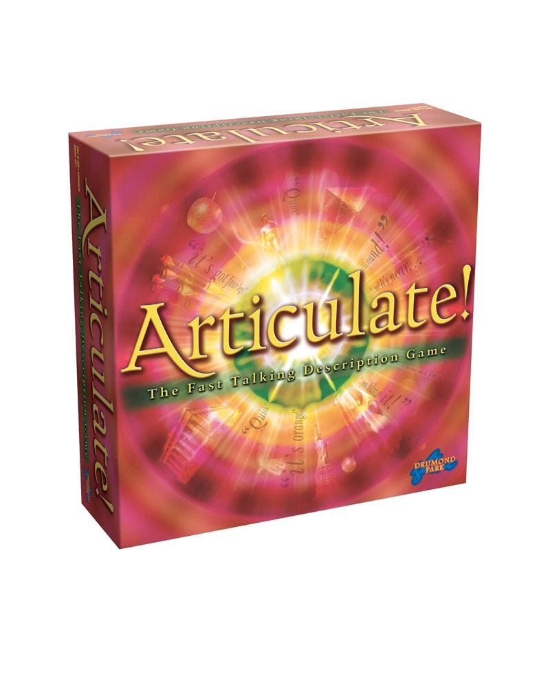 Articulate! The Fast Talking Description Board Game 