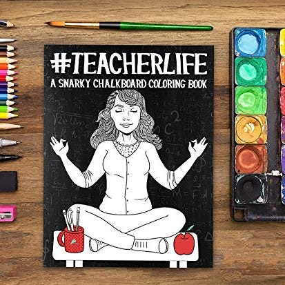 Teacher Coloring Book