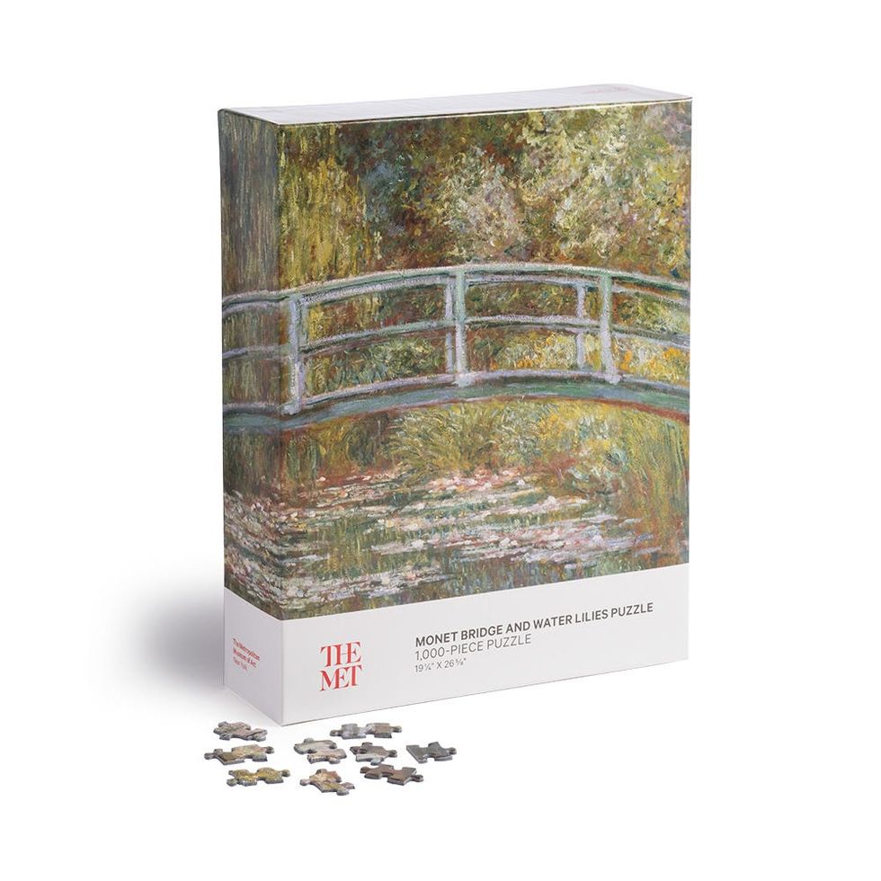 Monet Bridge and Water Lilies Puzzle