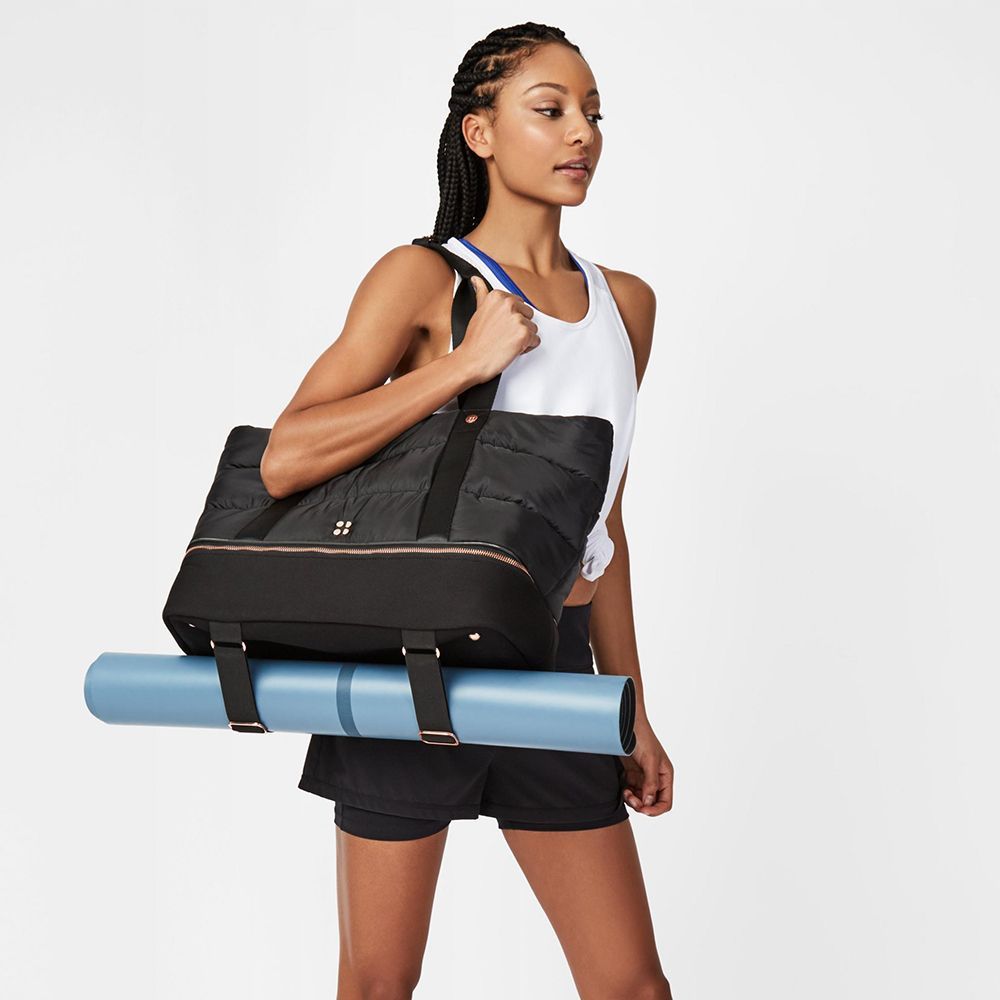 sweaty betty luxe gym bag