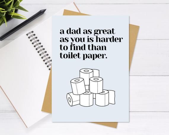 funny things to put on a father's day card