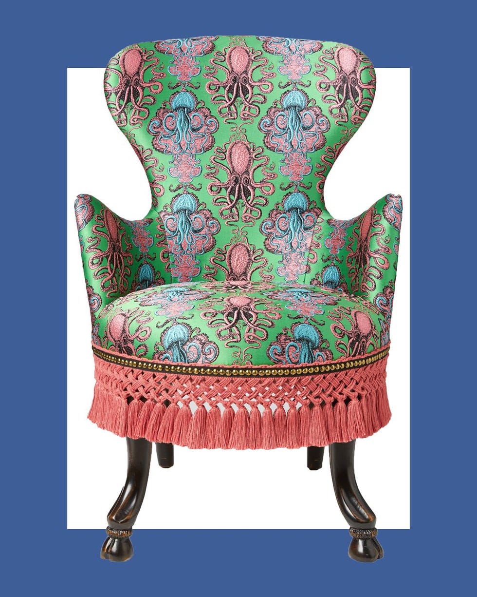 Octopus Jacquard Armchair