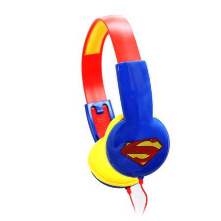 Superman Kid Safe Adjustable Headphones