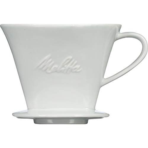 Porcelain Single-Cup Pour Over Coffee Brewer