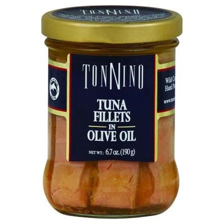 Tuna Fillets in Olive Oil