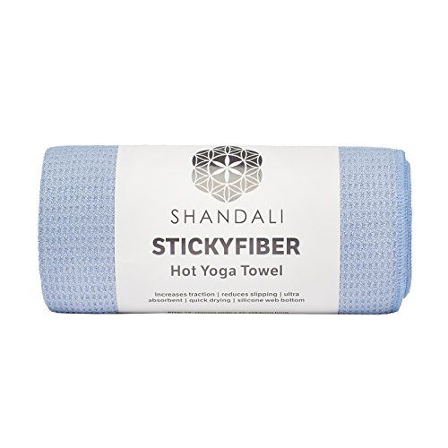 Bikram Yoga Towel Hot Yoga Mat Towel for Excellent Ground Grip Non Slip Yoga Towel with Grips Yoga and Pilates Towel 72 x 24 Lotuscrafts Yoga Towel Wet Grip Non-Slip & Fast-Drying 