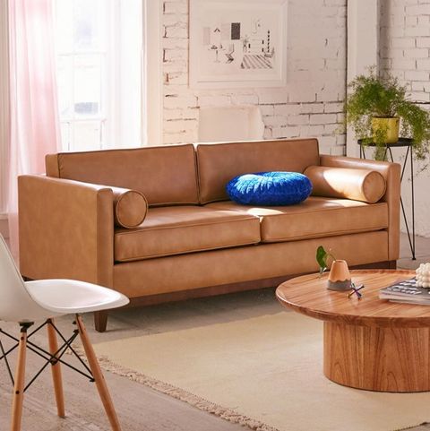 32 Stylish Apartment Sofas Best, Apartment Size Leather Reclining Sofa
