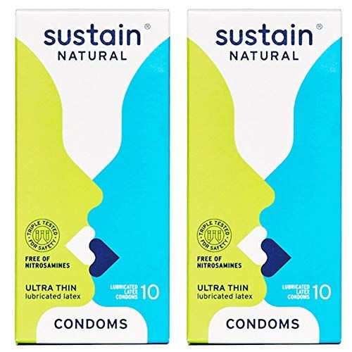 Sustain Natural Latex Condoms