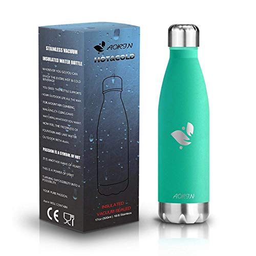 Botella de agua de acero
