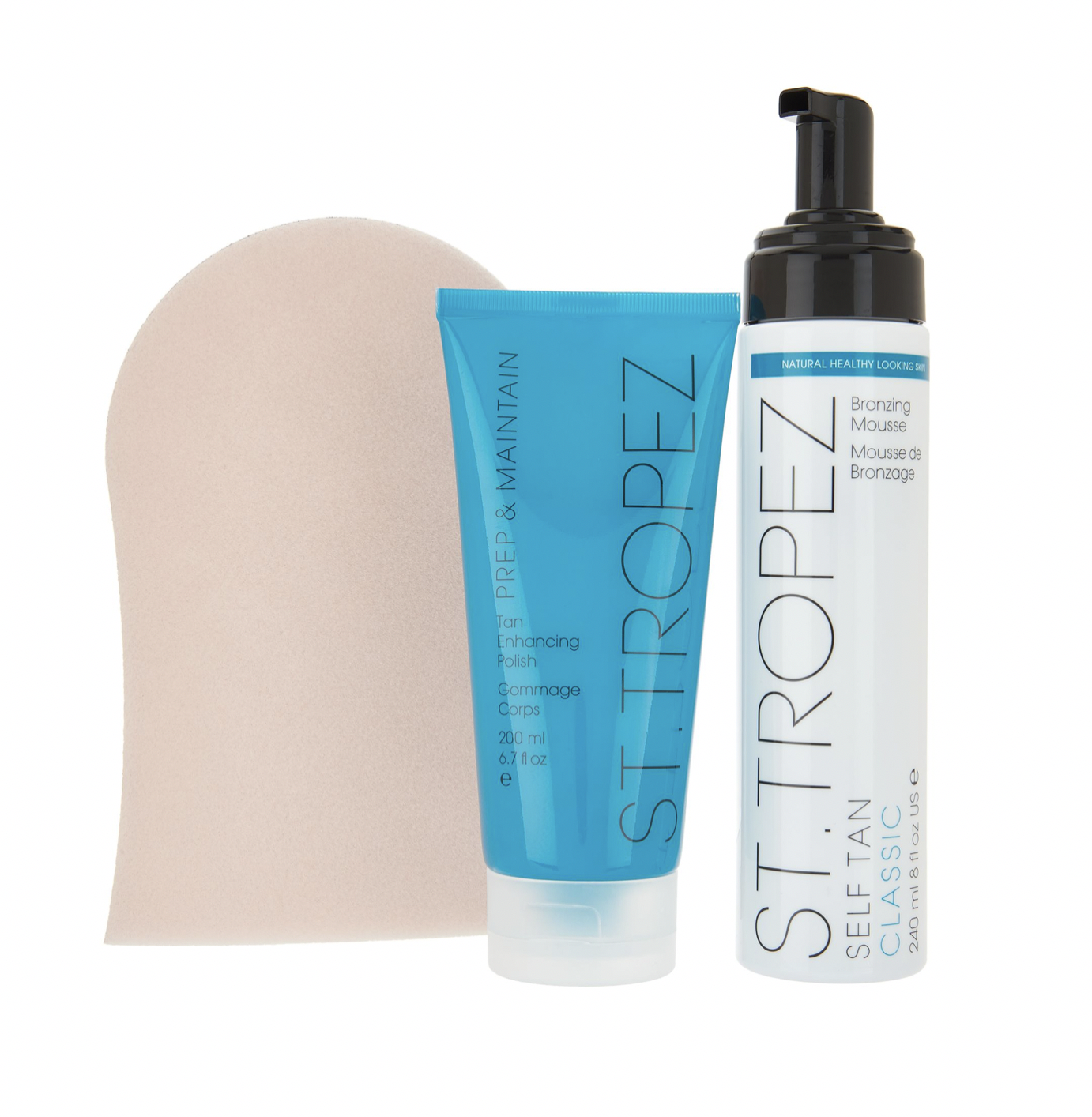 Tanning Mousse and Exfoliation Kit