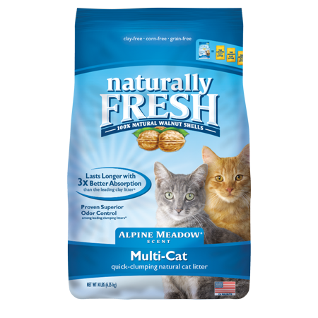 Naturally Fresh Multi-Cat Scented Clumping Litter