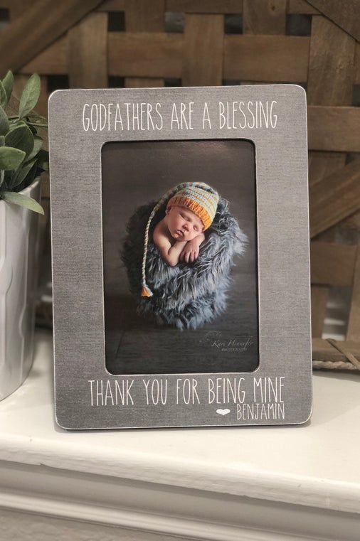 Personalized Godfather Picture Frame