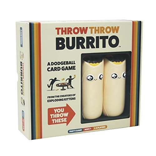 Throw Throw Burrito, a Dodgeball Card Game