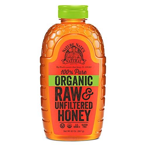 Organic 100% Pure Raw & Unfiltered Honey