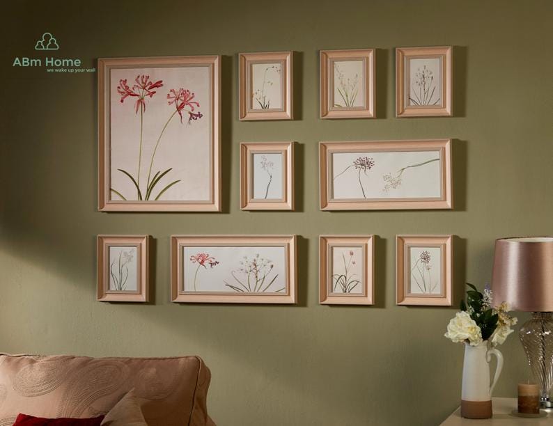 photo frames design on wall