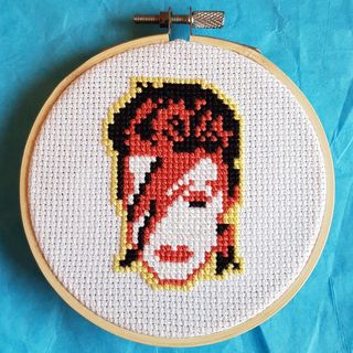 Bowie Cross Stitch Kit