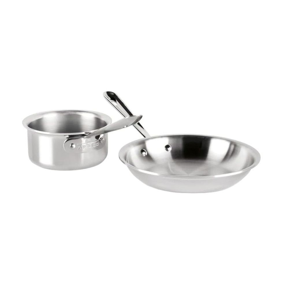All-Clad Stainless 2-Piece Cookware Set