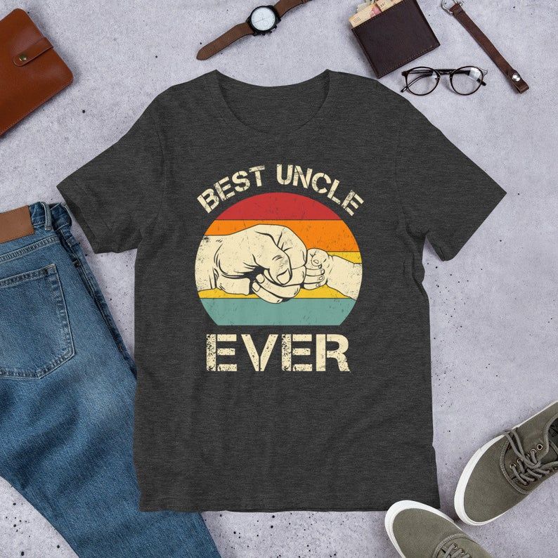 "Best Uncle Ever" Fist Bump T-Shirt