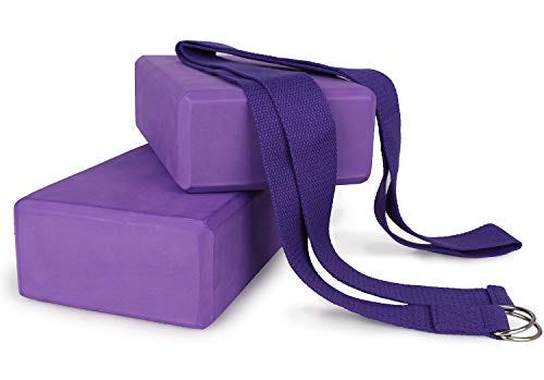 I migliori yoga blocks in schiuma violet