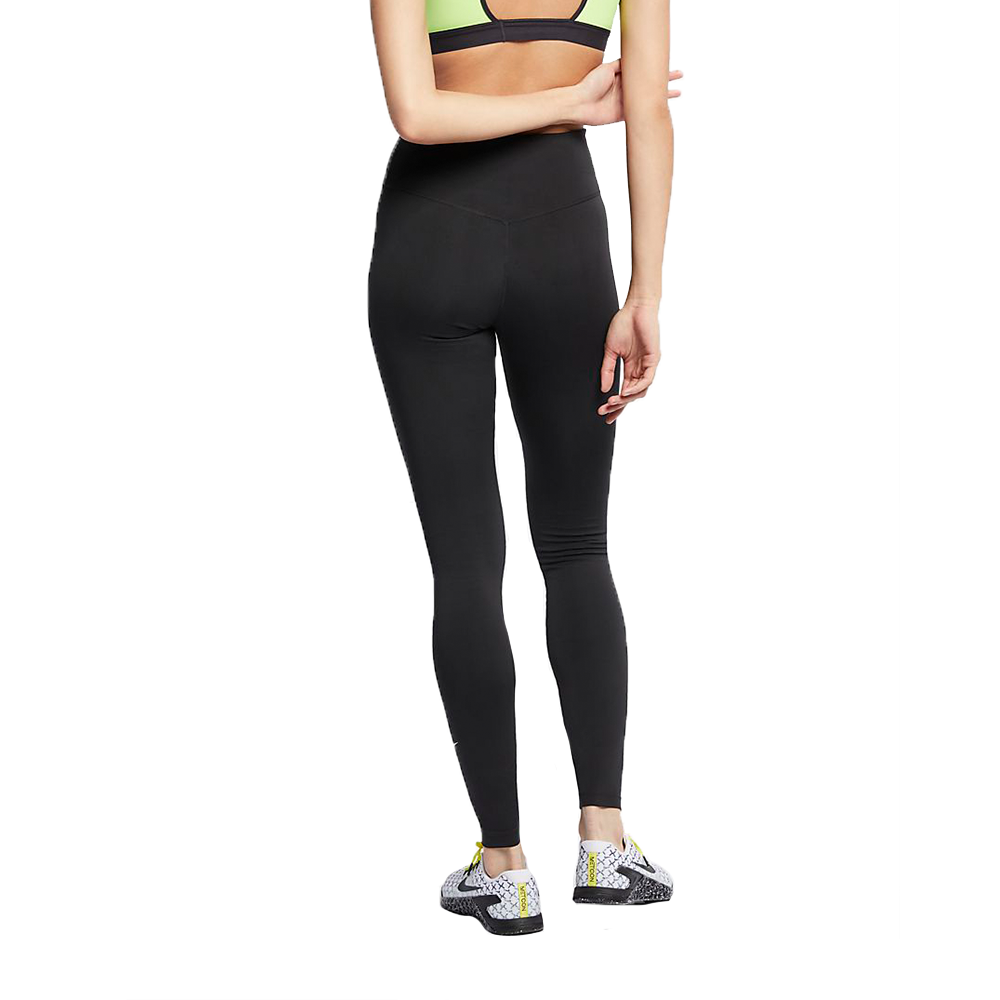 nike plain black leggings