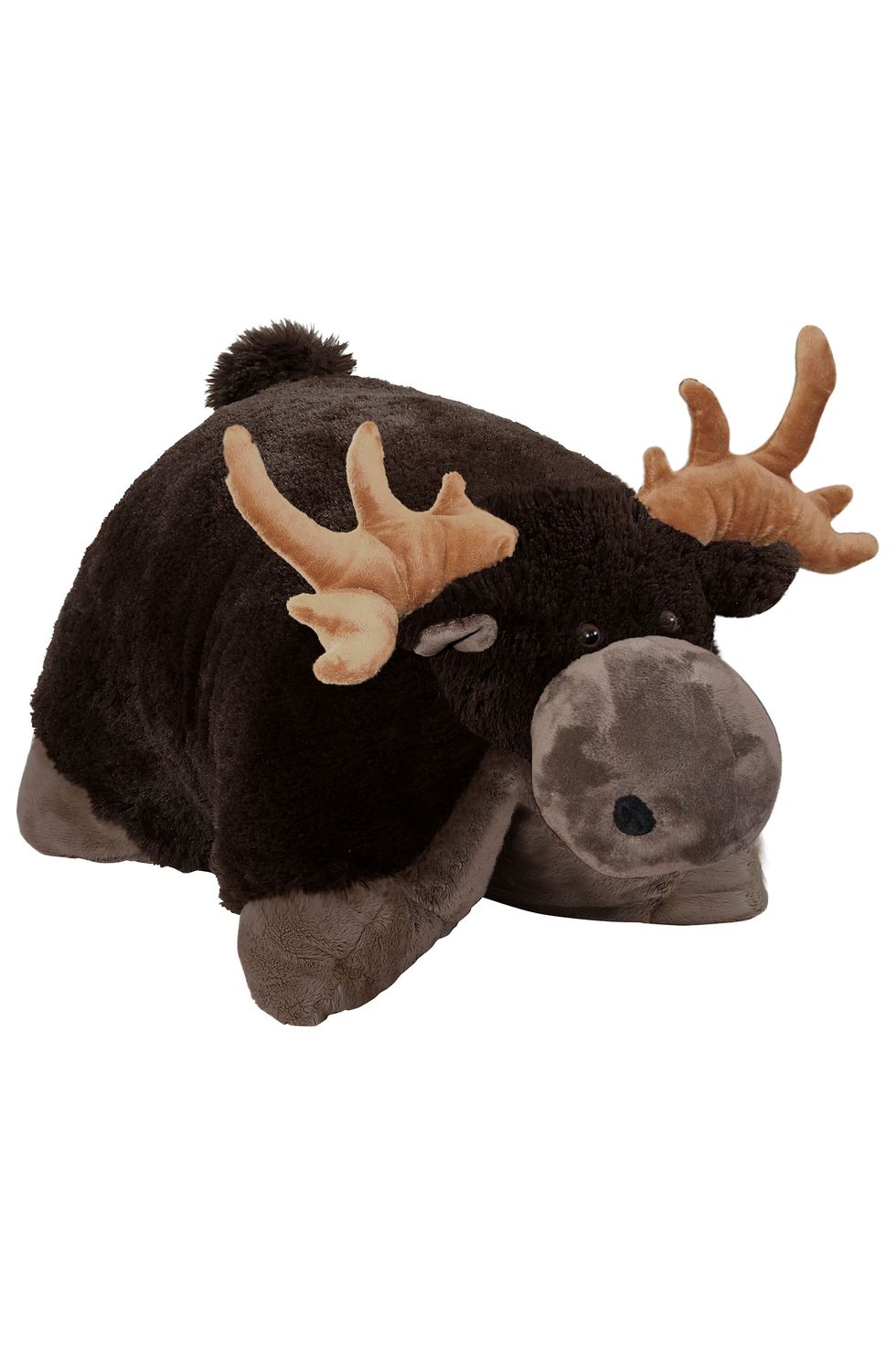  Chocolate Moose Stuffed Pillow