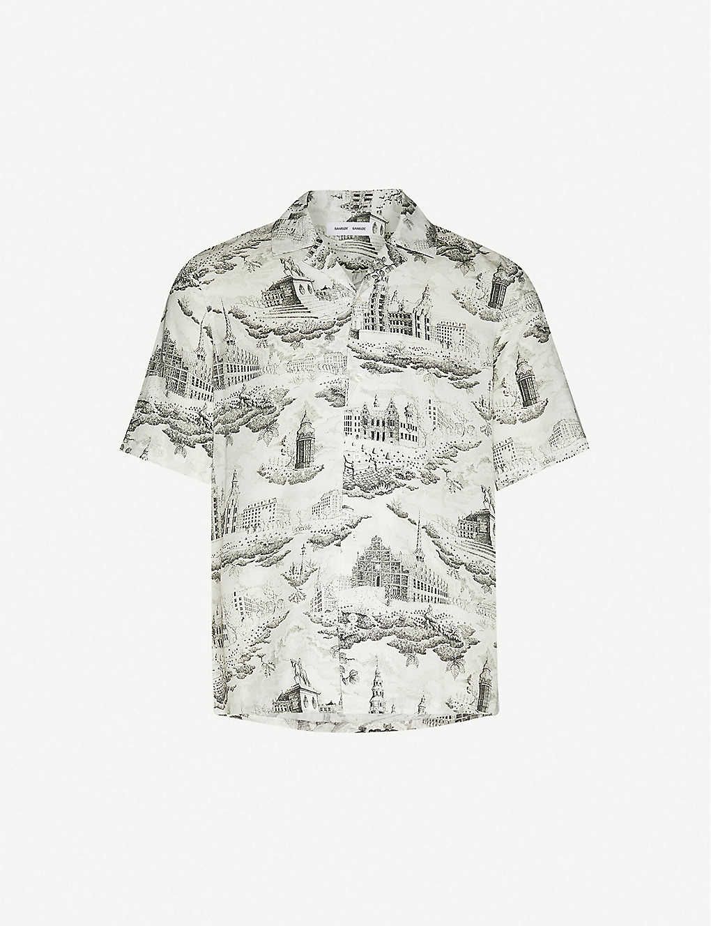 Saint laurent 2024 bowling shirt