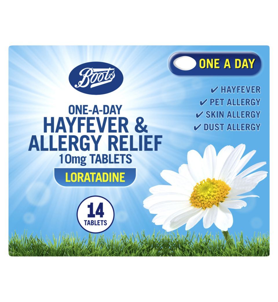 Hayfever and Allergy Relief 10mg tablets- Loratadine