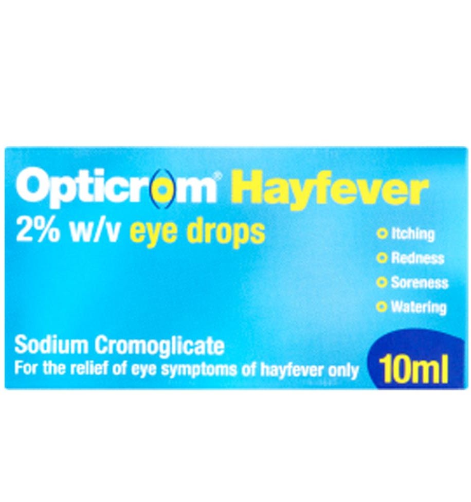 Opticrom Hayfever Eye Drops - 10ml