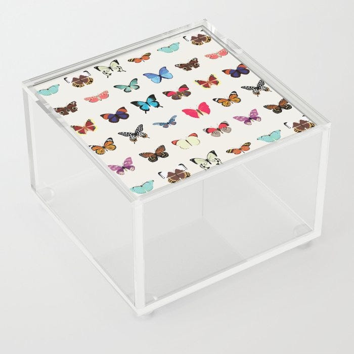 Butterflies Acrylic Box
