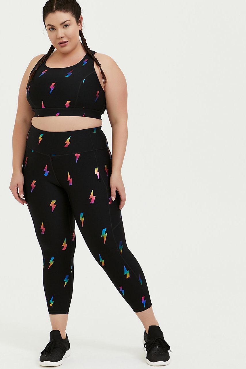 Cute work out outfit with Carbon 38 marble print leggings, sports