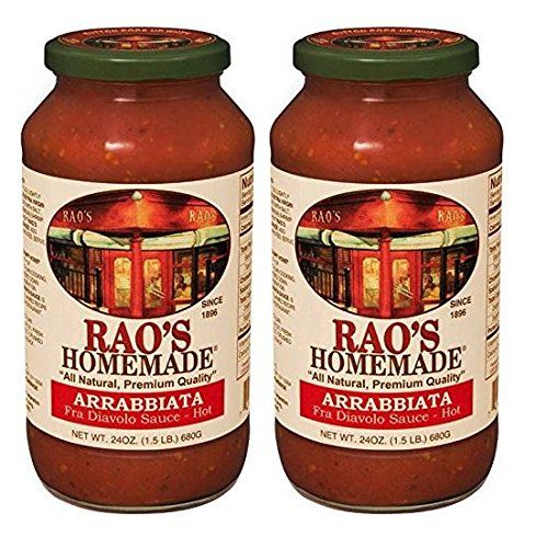 Rao's Arrabiata Sauce Gluten Free, 24 oz (Pack of 2)