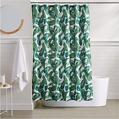 AmazonBasics Tropical Shower Curtain  