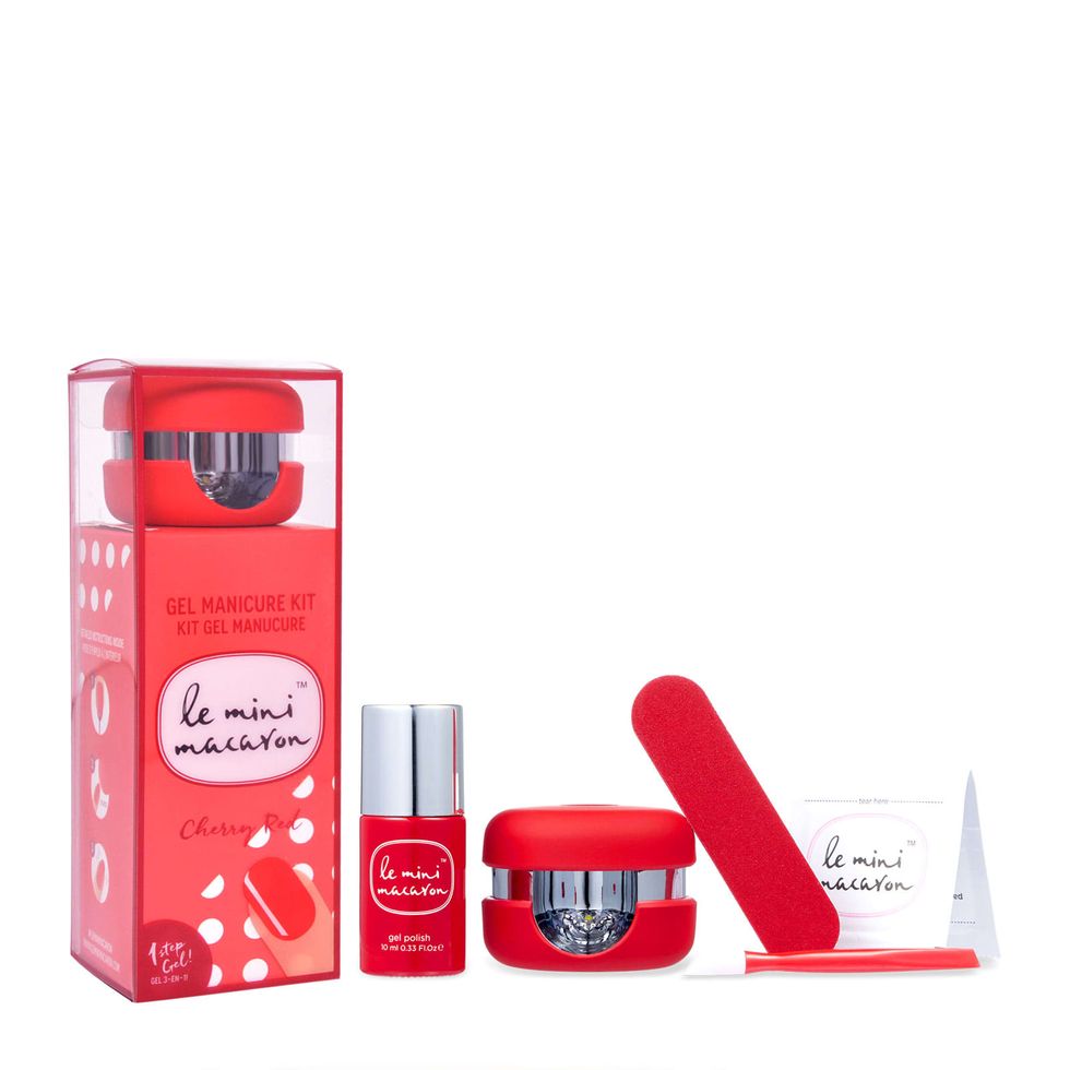  Gel Manicure Kit - Cherry Red