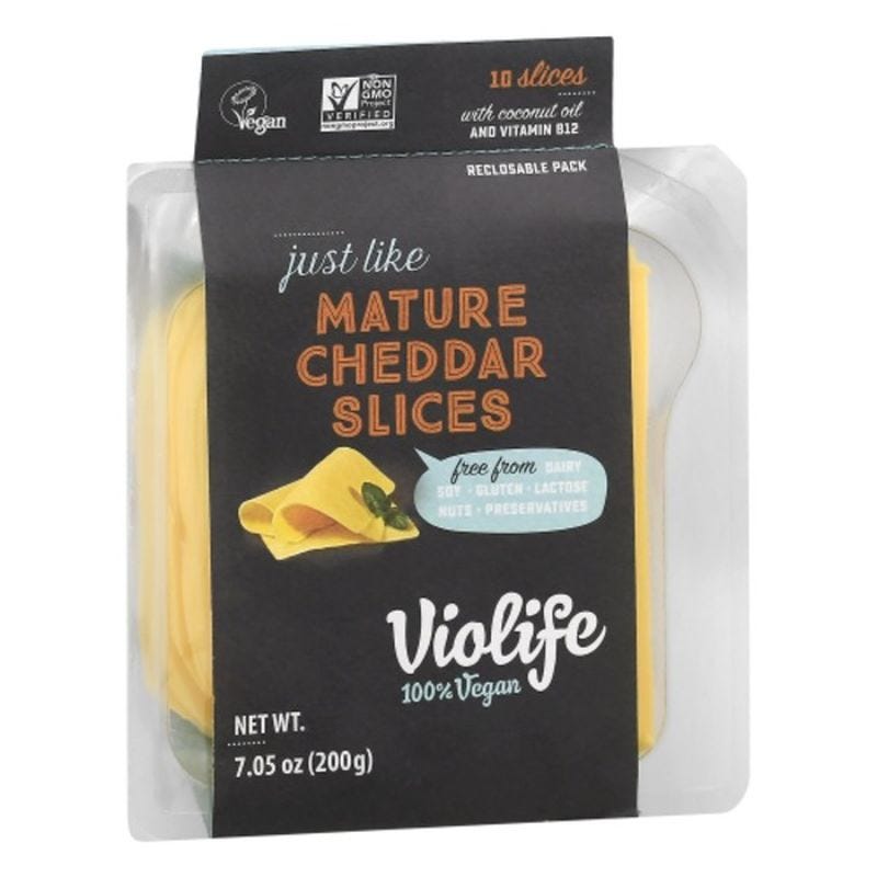 Just Like Mature Cheddar Cheese Slices