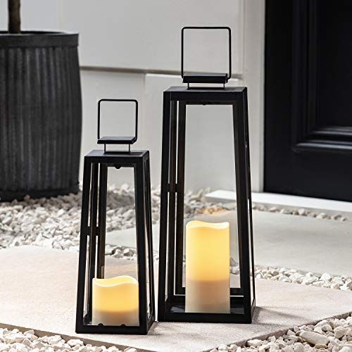modern lanterns outdoor