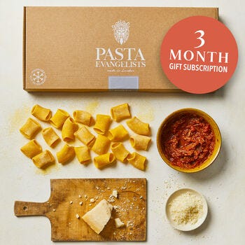 Three Months Of Fresh Pasta Gift Subscription, £51 