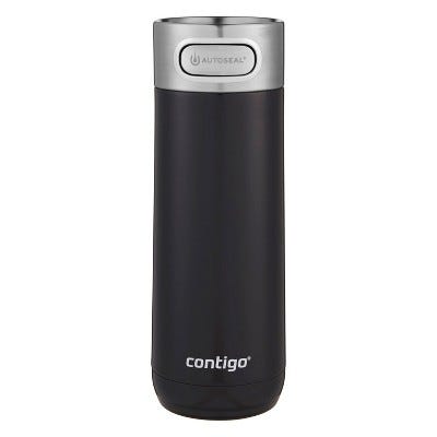 Luxe Autoseal Stainless Steel Travel Mug 