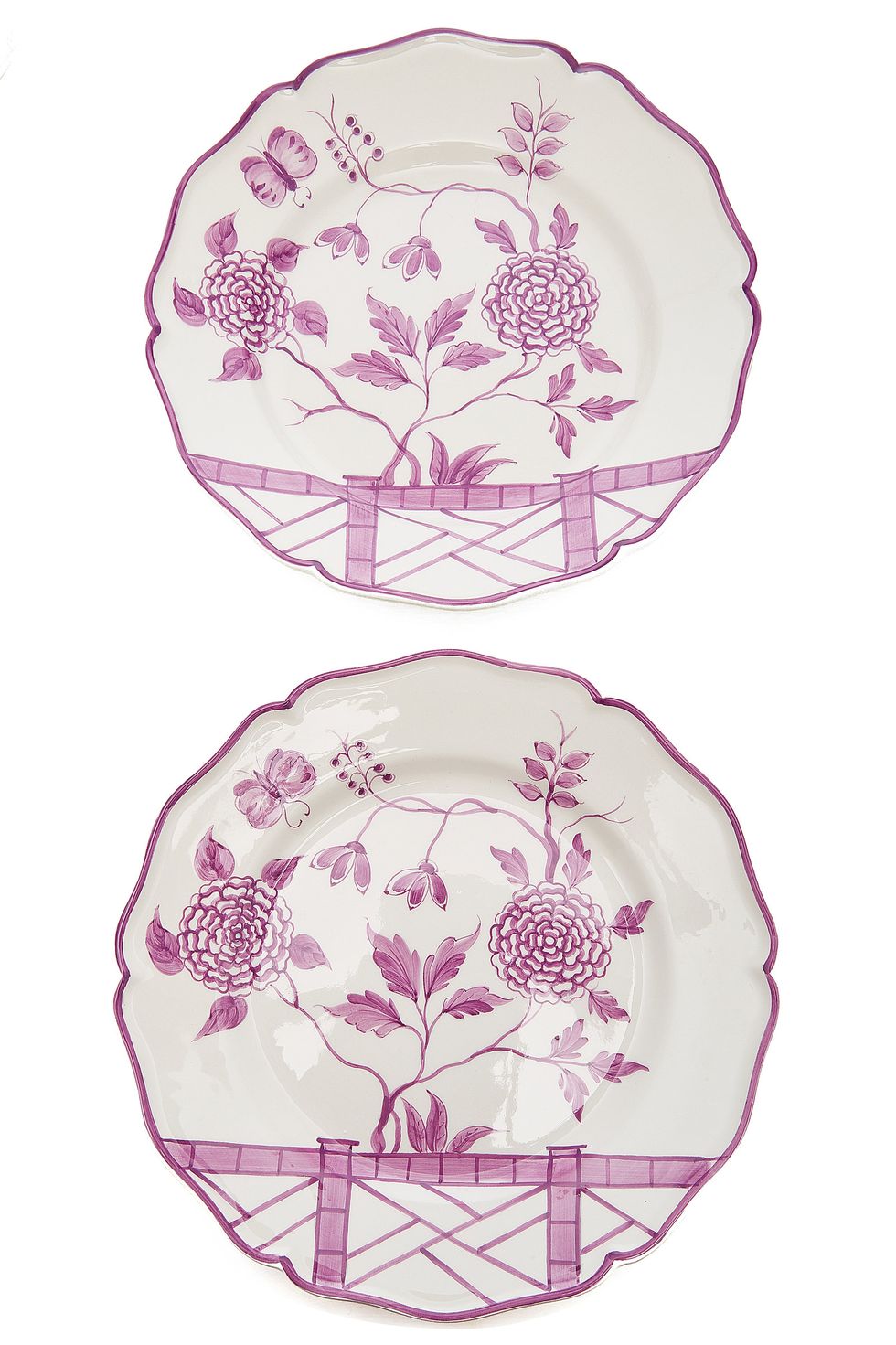Le Jardin Chinois Dinner Plates, Set of Two