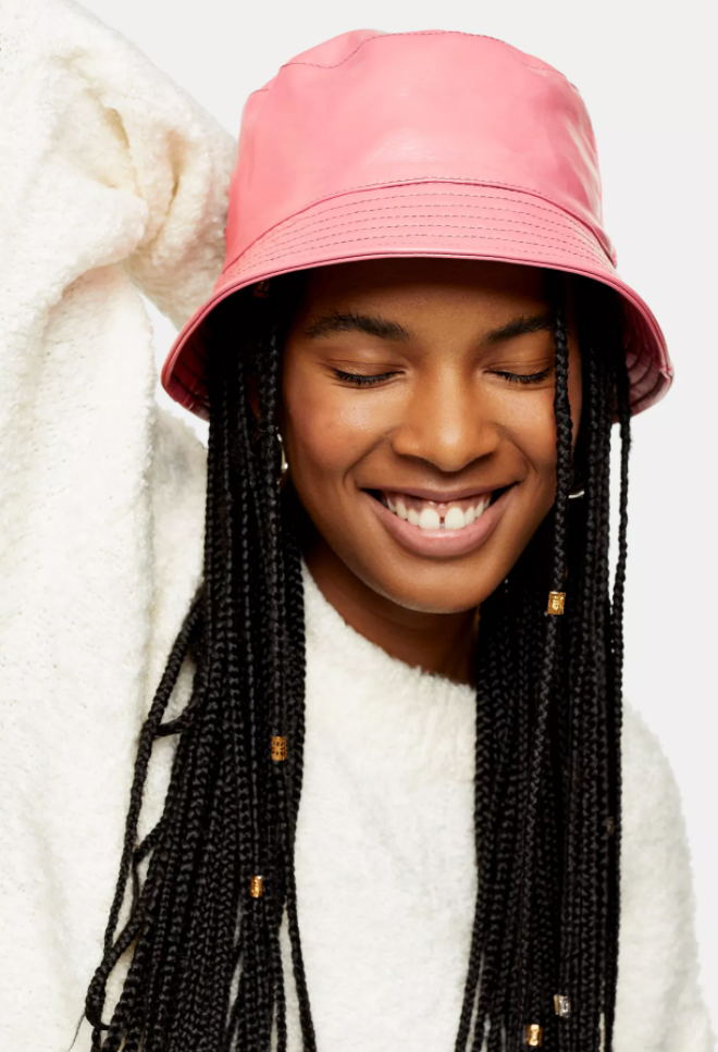 Mink Vinyl Bucket Hat