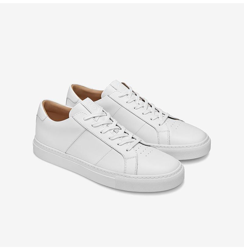 all white mens tennis shoes