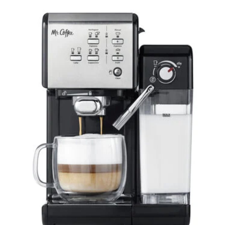 One-Touch Coffeehouse Espresso and Cappuccino Machine
